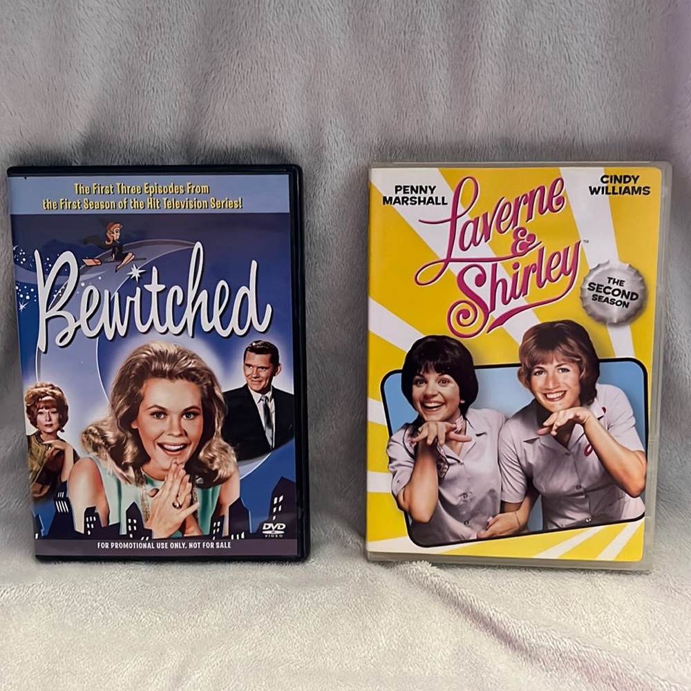 Lavern & Shirley (season 2) & Bewitched (first 3 episodes from season 1)